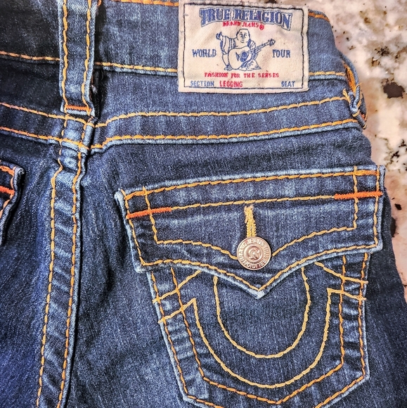 True Religion Skinny Flap Pocket Jeans - Picture 5 of 7